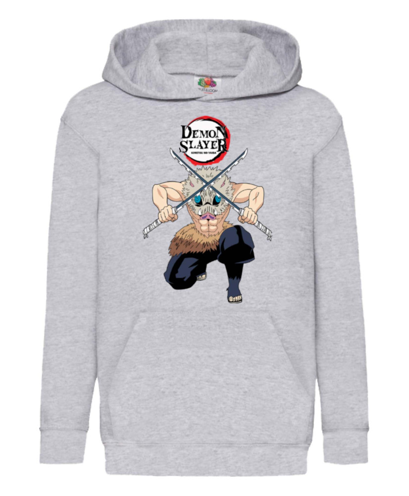 Детски Суитшърт Japan Manga Comics Anime Demon Slayer Inosuke Var-020 Детски Суитшърт Japan Manga Comics Anime Demon Slayer Inosuke Var-020