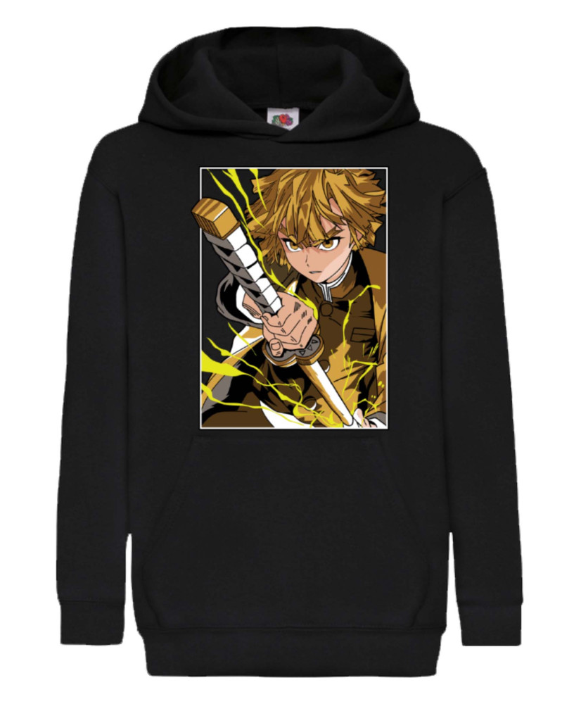 Детски Суитшърт Japan Manga Comics Anime Demon Slayer Zenitsu Agatsuma Var-025 Детски Суитшърт Japan Manga Comics Anime Demon Slayer Zenitsu Agatsuma Var-025
