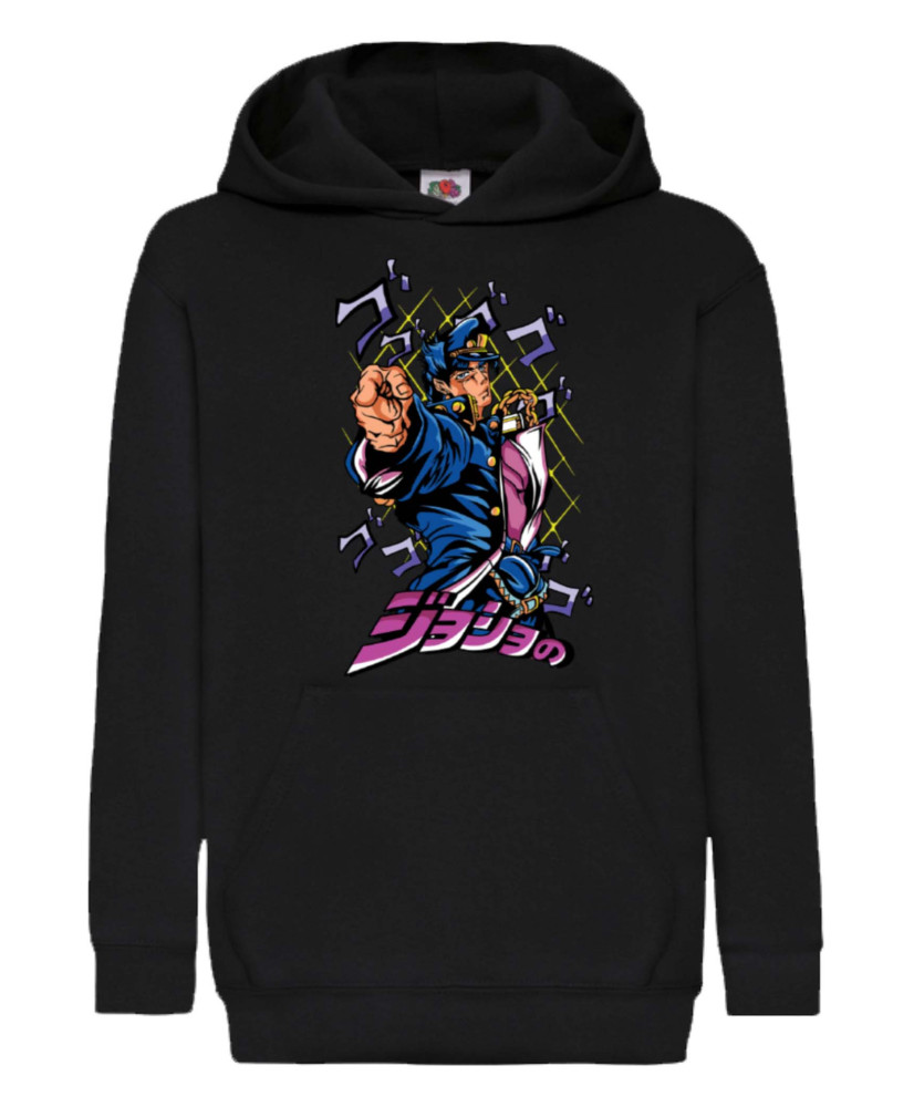 Детски Суитшърт Japan Manga Comics Anime Jojo'S Bizarre Adventure Jotaro Kujo Var-004