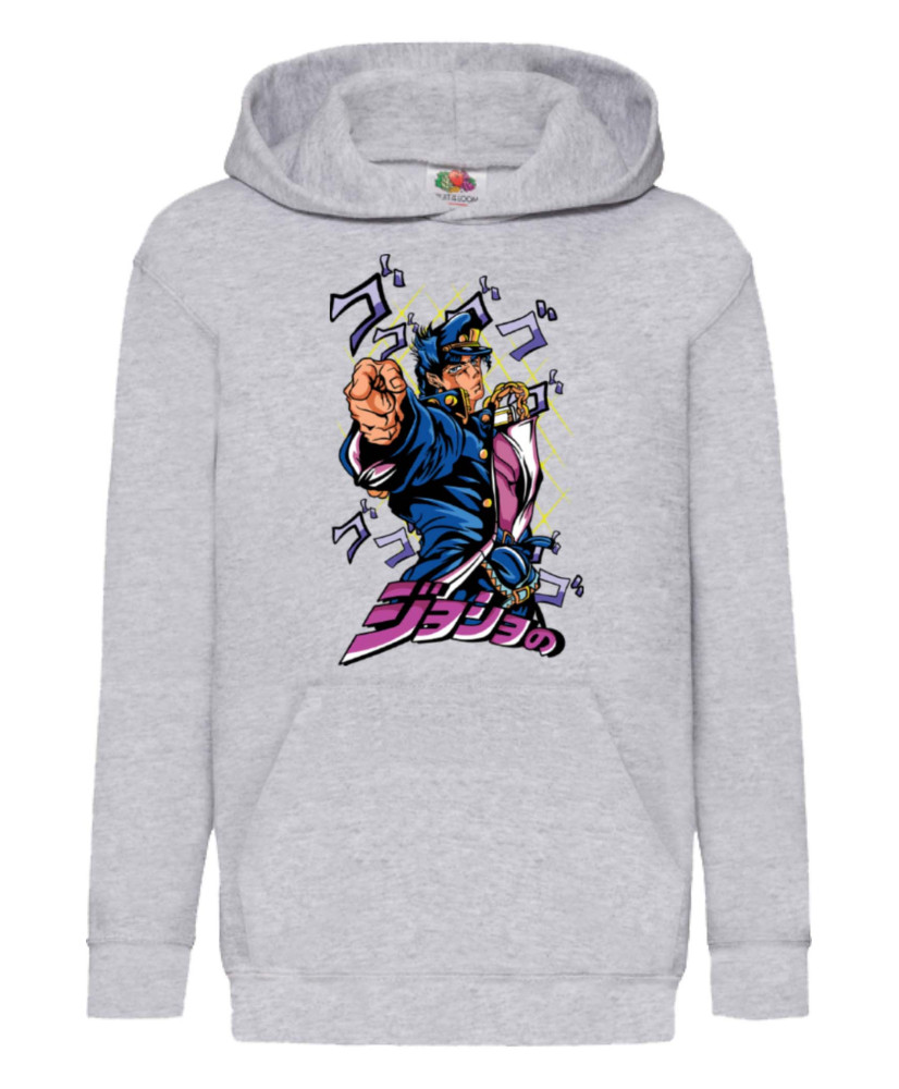 Детски Суитшърт Japan Manga Comics Anime Jojo'S Bizarre Adventure Jotaro Kujo Var-004