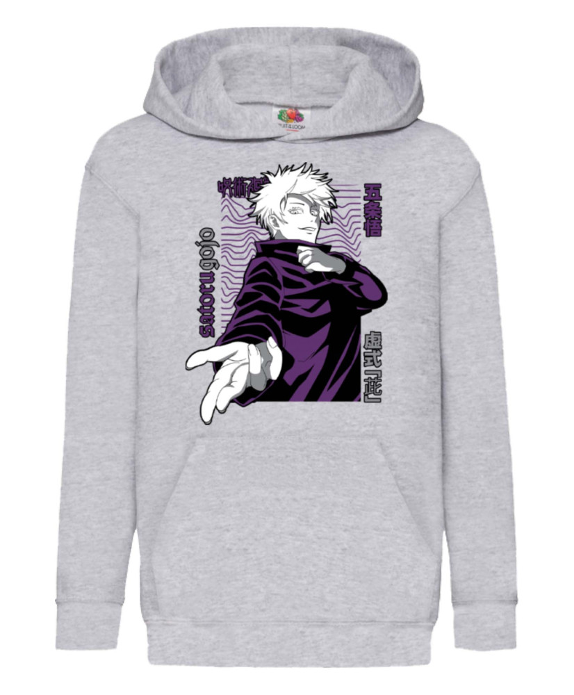 Детски Суитшърт Japan Manga Comics Anime Jujutsu Kaisen Satoru Gojo 02 Var-045- Детски Суитшърт Japan Manga Comics Anime Jujutsu Kaisen Satoru Gojo 02 Var-045-