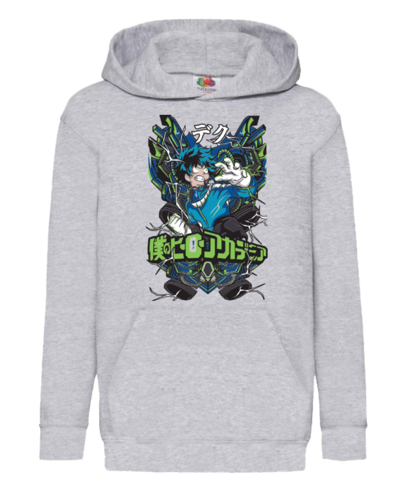 Детски Суитшърт Japan Manga Comics Anime My Hero Academia Izuku Midoriya Var-001
