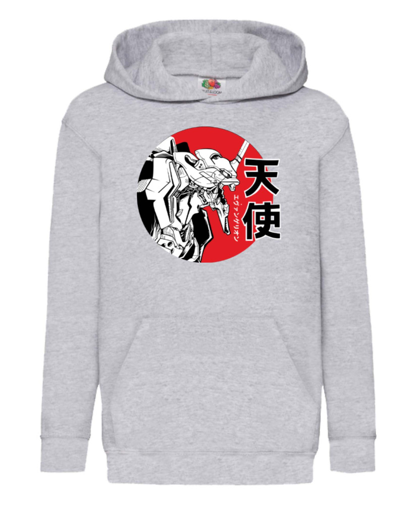 Детски Суитшърт Japan Manga Comics Anime Neon Genesis Evangelion Eva 01 Custom Var-040