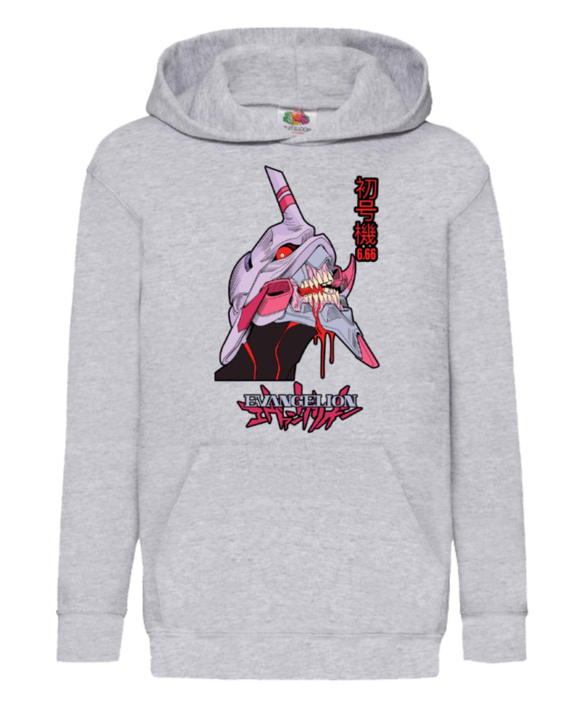 Детски Суитшърт Japan Manga Comics Anime Neon Genesis Evangelion Eva Unit 03 Mech Var-037