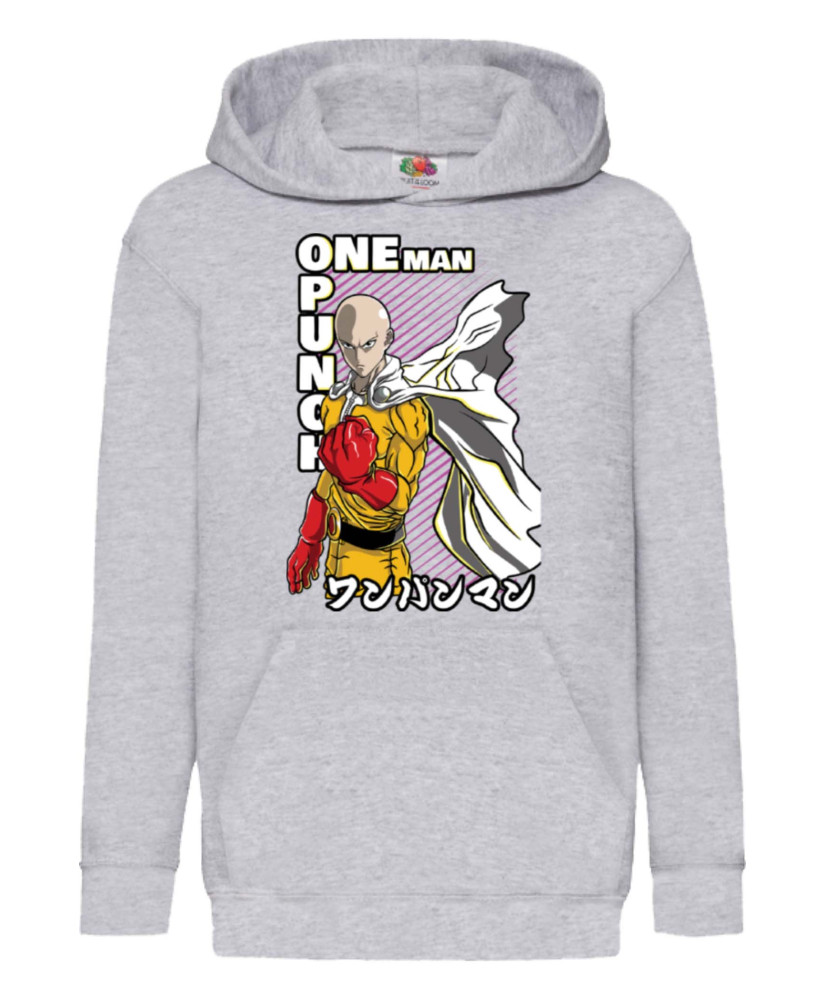 Детски Суитшърт Japan Manga Comics Anime One Punch Man Saitama 01 Var-010