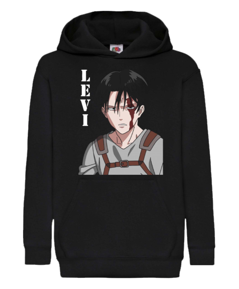 Детски Суитшърт Japan Manga Comics Anime Attack On Titan Levi Ackerman 05 Var-018 