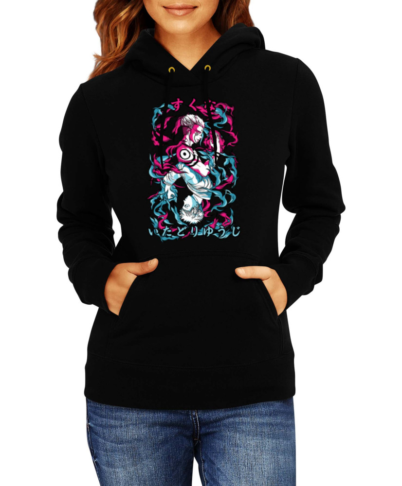 Дамски Суитшърт Japan Manga Comics Anime Demon Slayer Akaza 04 Var-005