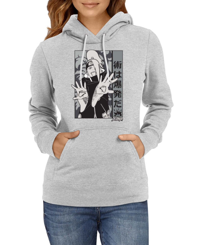 Дамски Суитшърт Japan Manga Comics Anime Naruto Deidara Var-035