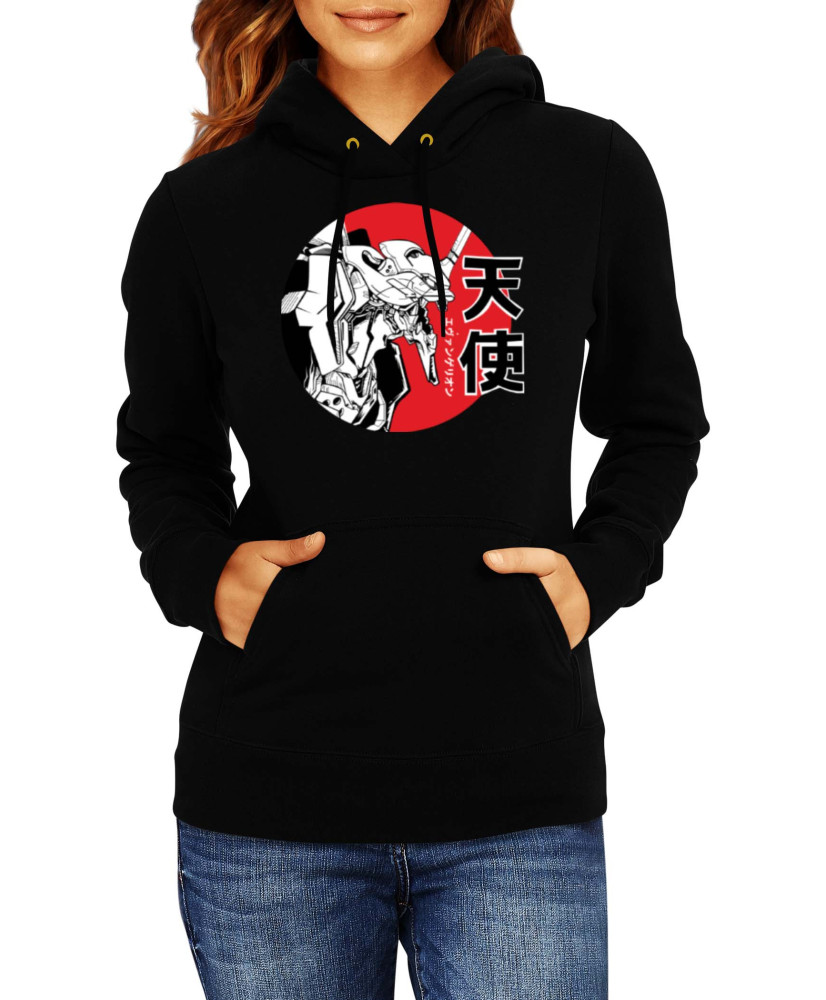 Дамски Суитшърт Japan Manga Comics Anime Neon Genesis Evangelion Eva 01 Custom Var-040