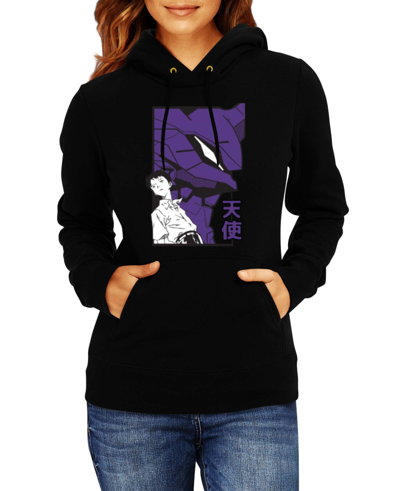 Дамски Суитшърт Japan Manga Comics Anime Neon Genesis Evangelion Shinji Eva Var-038