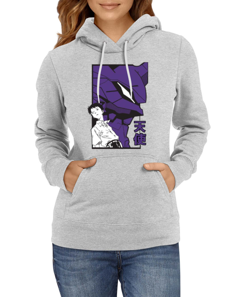Дамски Суитшърт Japan Manga Comics Anime Neon Genesis Evangelion Shinji Eva Var-038