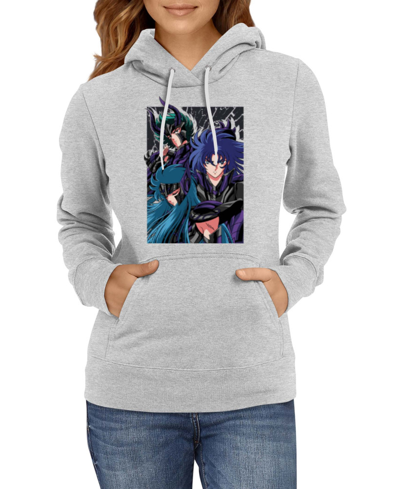 Дамски Суитшърт Japan Manga Comics Anime Saint Seiya Knights Of The Zodiac Poster Var-026