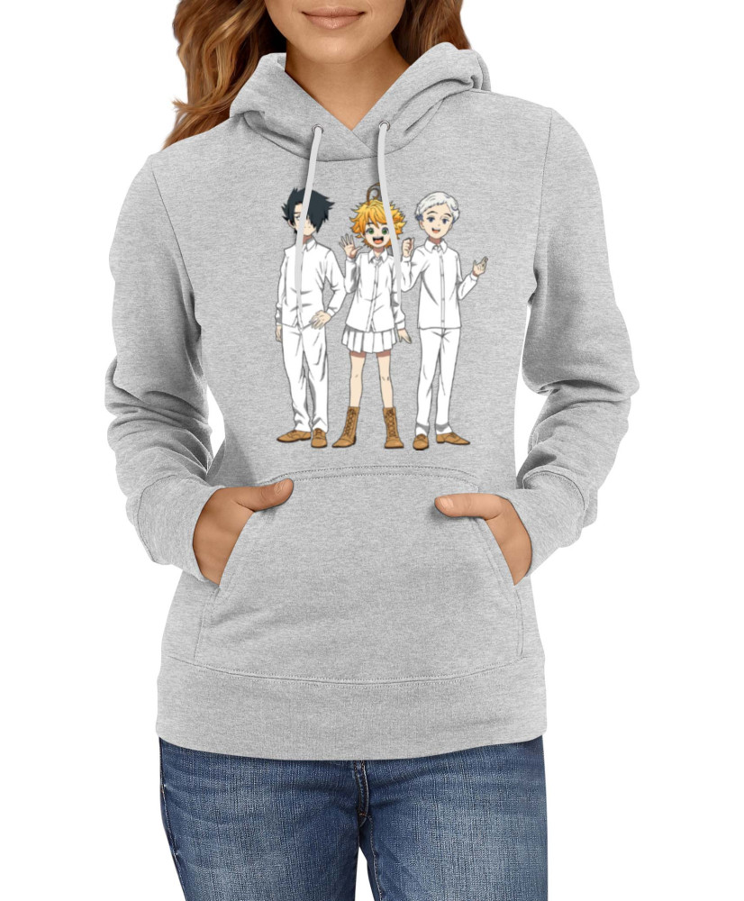 Дамски Суитшърт Japan Manga Comics Anime The Promised Neverland Var-009 Дамски Суитшърт Japan Manga Comics Anime The Promised Neverland Var-009