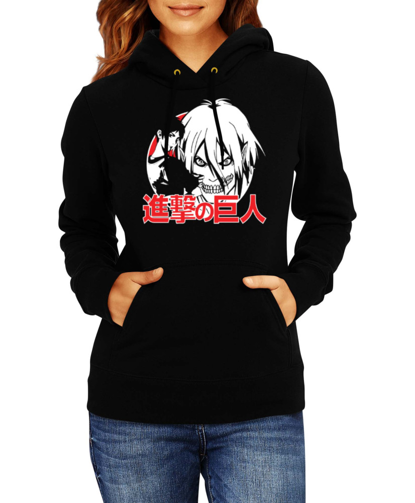 Дамски Суитшърт Japan Manga Comics Anime Attack On Titan Eren Yeager 05 Var-015