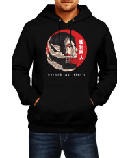 Мъжки Суитшърт Japan Manga Comics Anime Attack On Titan Eren Yeager 06 Var-014