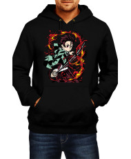 Мъжки Суитшърт Japan Manga Comics Anime Demon Slayer Tanjiro Kamado 07 Var-019