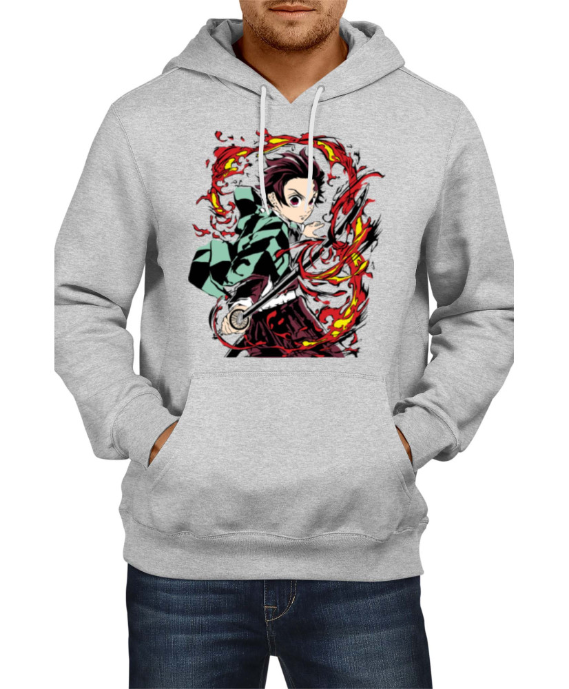 Мъжки Суитшърт Japan Manga Comics Anime Demon Slayer Tanjiro Kamado 07 Var-019