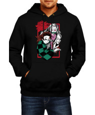 Мъжки Суитшърт Japan Manga Comics Anime Demon Slayer Tanjiro Nezuko Kamado 002 Var-023