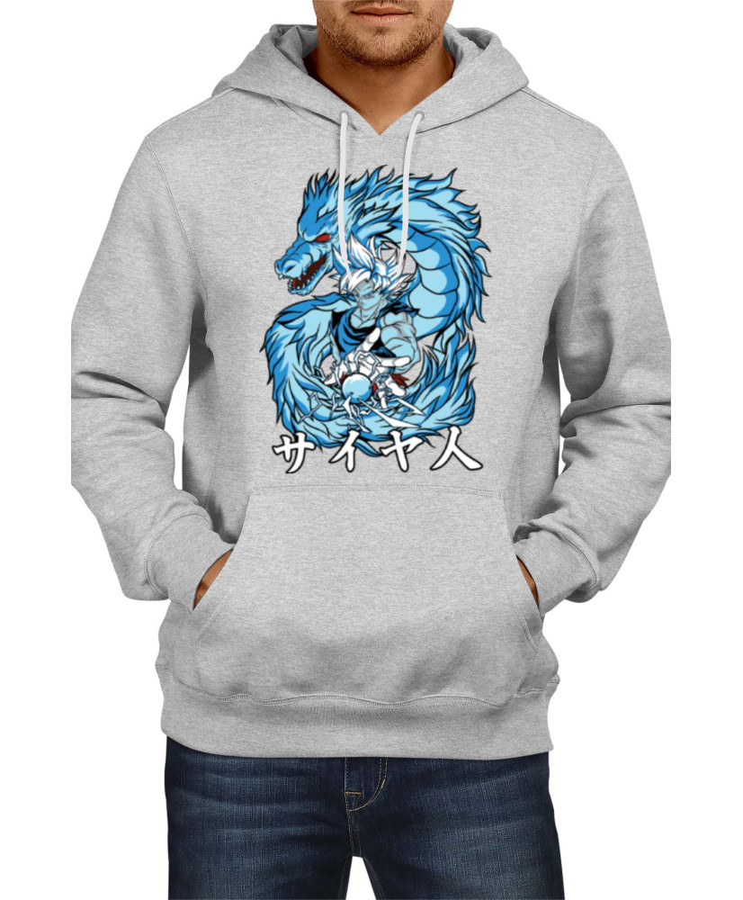 Мъжки Суитшърт Japan Manga Comics Anime Dragon Ball Z Goku Dragon Saiyan Var-003 Мъжки Суитшърт Japan Manga Comics Anime Dragon Ball Z Goku Dragon Saiyan Var-003