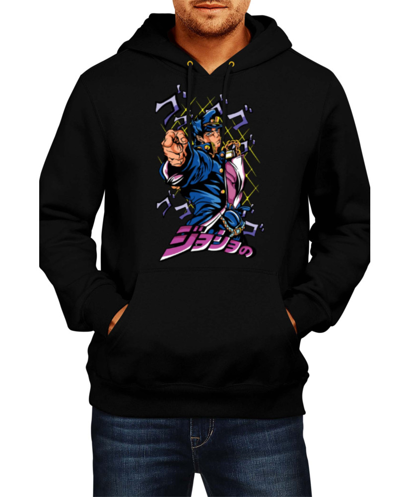 Мъжки Суитшърт Japan Manga Comics Anime Jojo'S Bizarre Adventure Jotaro Kujo Var-004