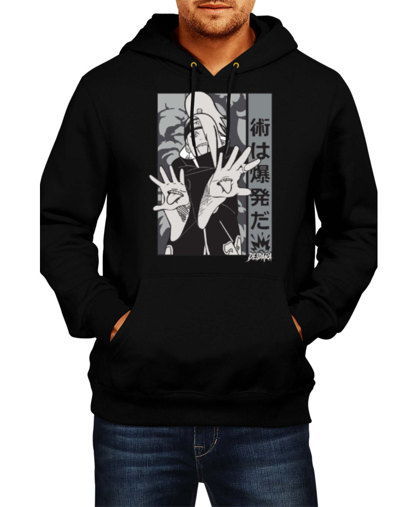 Мъжки Суитшърт Japan Manga Comics Anime Naruto Deidara Var-035 Мъжки Суитшърт Japan Manga Comics Anime Naruto Deidara Var-035