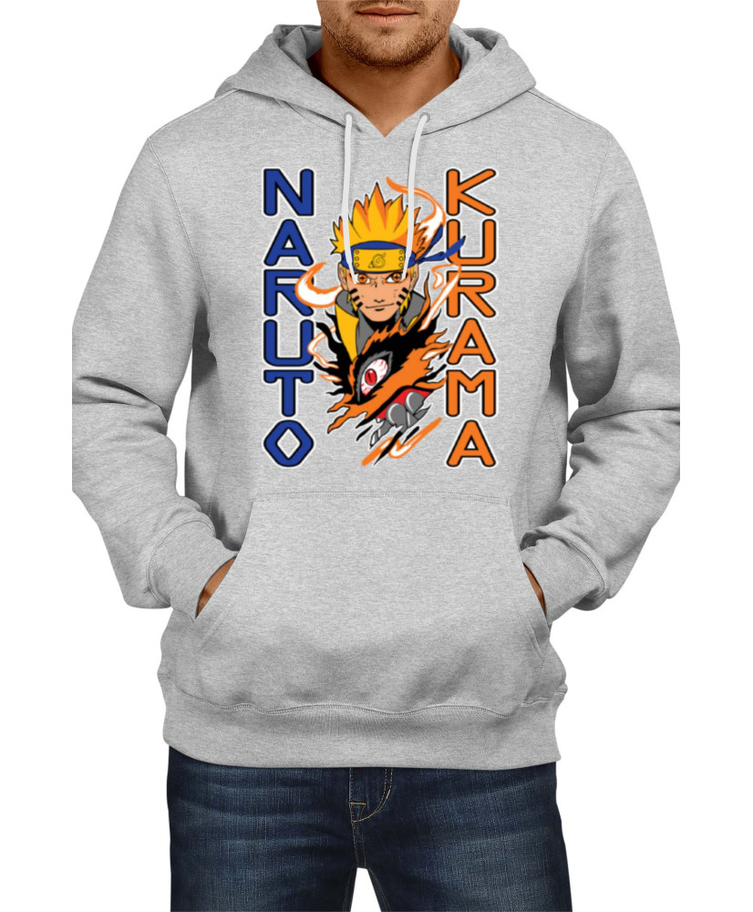 Мъжки Суитшърт Japan Manga Comics Anime Naruto Kurama Var-049 Мъжки Суитшърт Japan Manga Comics Anime Naruto Kurama Var-049
