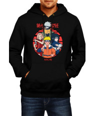 Мъжки Суитшърт Japan Manga Comics Anime Naruto Team 7 01 Var-031