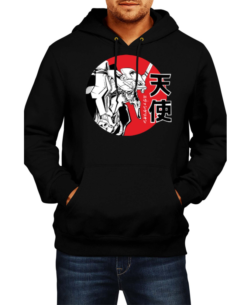 Мъжки Суитшърт Japan Manga Comics Anime Neon Genesis Evangelion Eva 01 Custom Var-040