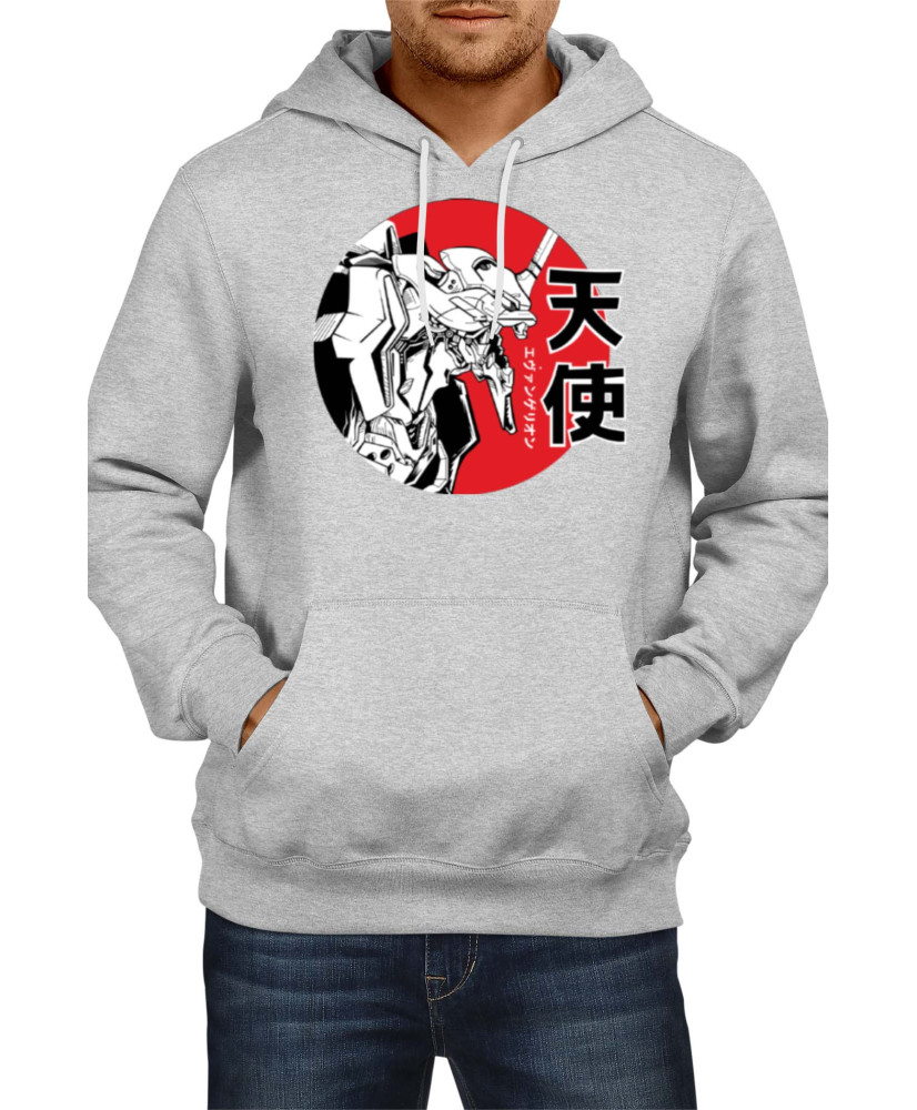 Мъжки Суитшърт Japan Manga Comics Anime Neon Genesis Evangelion Eva 01 Custom Var-040