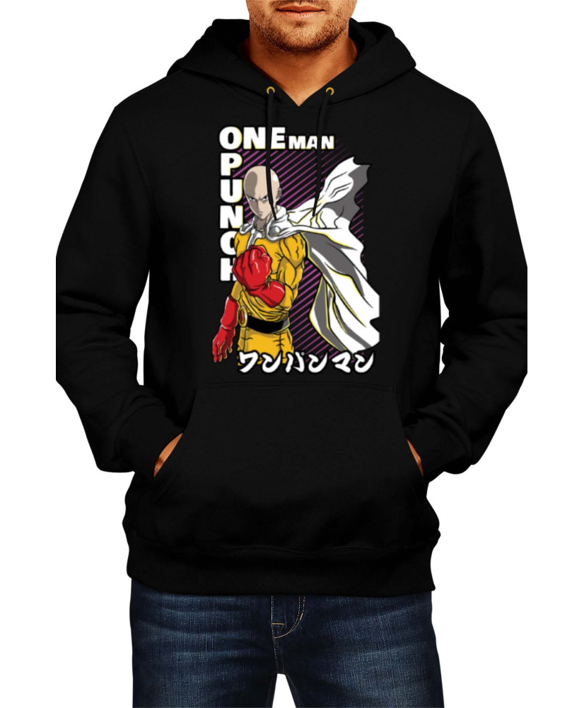 Мъжки Суитшърт Japan Manga Comics Anime One Punch Man Saitama 01 Var-010 Мъжки Суитшърт Japan Manga Comics Anime One Punch Man Saitama 01 Var-010