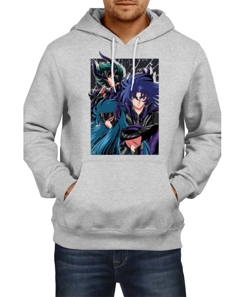Мъжки Суитшърт Japan Manga Comics Anime Saint Seiya Knights Of The Zodiac Poster Var-026