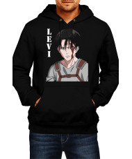 Мъжки Суитшърт Japan Manga Comics Anime Attack On Titan Levi Ackerman 05 Var-018 