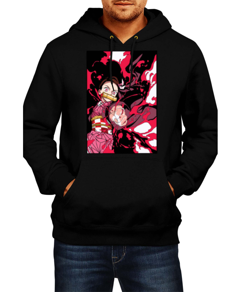 Мъжки Суитшърт Japan Manga Comics Anime Demon Slayer Nezuko Kamado 07 Var-021 