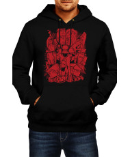 Мъжки Суитшърт Japan Manga Comics Anime Naruto Akatsuki Members Var-043