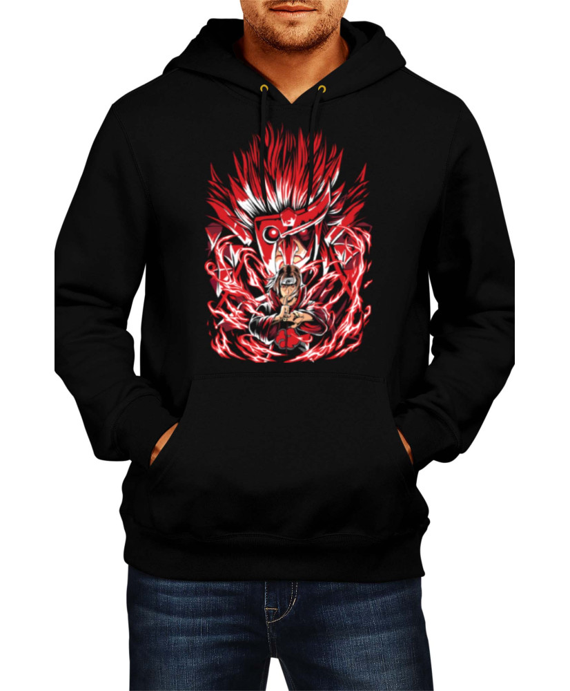 Мъжки Суитшърт Japan Manga Comics Anime Naruto Itachi Uchiha Akatsuki Var-047 Мъжки Суитшърт Japan Manga Comics Anime Naruto Itachi Uchiha Akatsuki Var-047