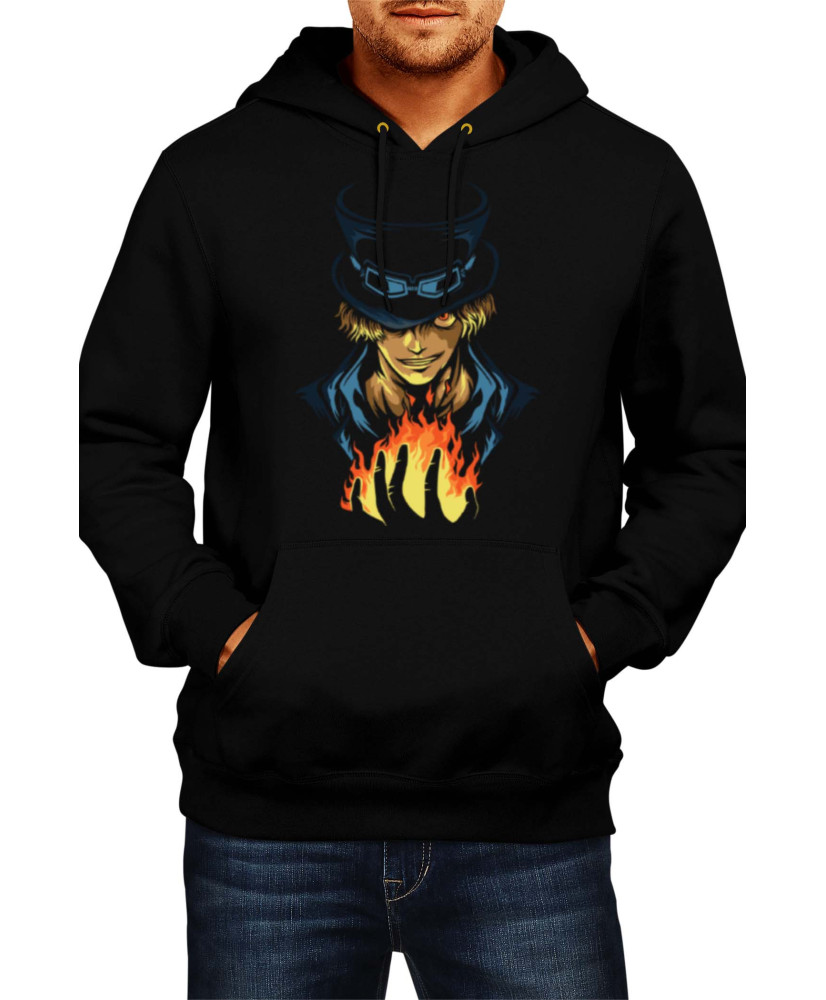 Мъжки Суитшърт Japan Manga Comics Anime One Piece Sabo Var-028