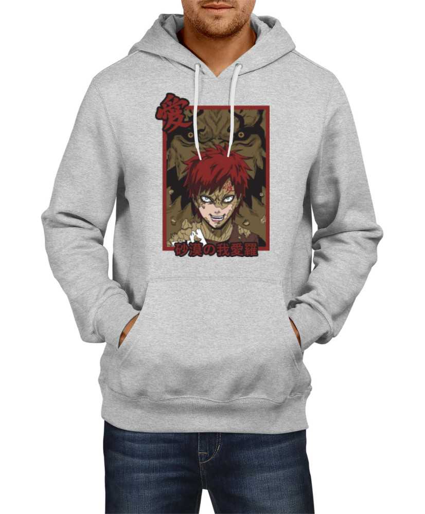 Мъжки Суитчър Japan Anime Manga Gaara Shukaku Мъжки Суитчър Japan Anime Manga Gaara Shukaku