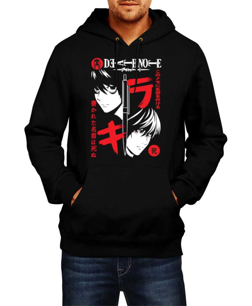 Мъжки Суитчър Japan Anime Manga Death Note Мъжки Суитчър Japan Anime Manga Death Note