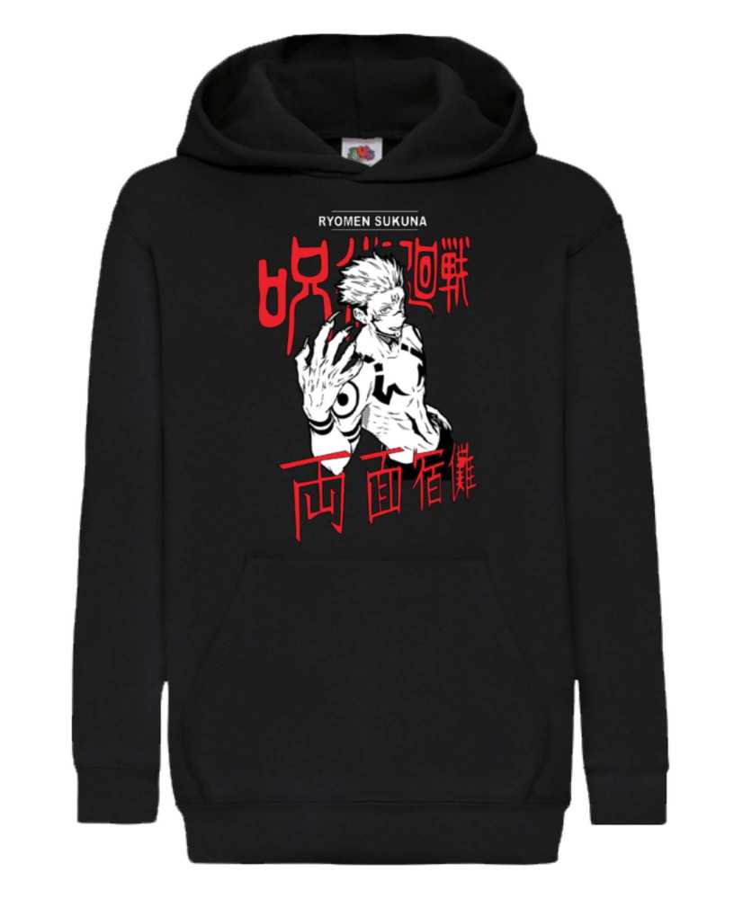 Детски Суитчър Japan Manga Anime Comics Animation Jujutsu Kaisen Ryomen Sukuna Детски Суитчър Japan Manga Anime Comics Animation Jujutsu Kaisen Ryomen Sukuna