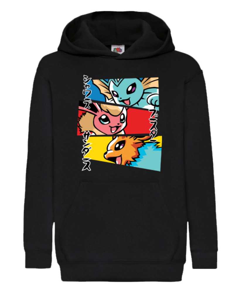 Детски Суитчър Japan Manga Anime Comics Animation Pokemon Eevee Evolutions Детски Суитчър Japan Manga Anime Comics Animation Pokemon Eevee Evolutions