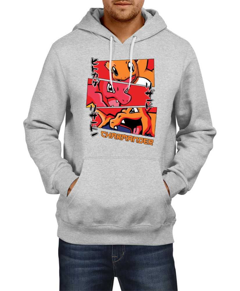 Мъжки Суитчър Japan Manga Anime Comics Animation Pokemon Charmander Stages
