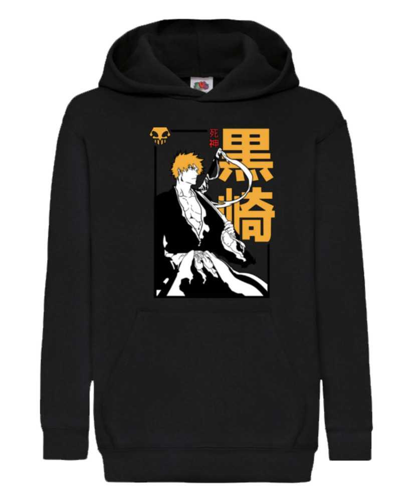 Детски Суитчър Manga Japan Anime Comics Animation Bleach Shinigami Детски Суитчър Manga Japan Anime Comics Animation Bleach Shinigami