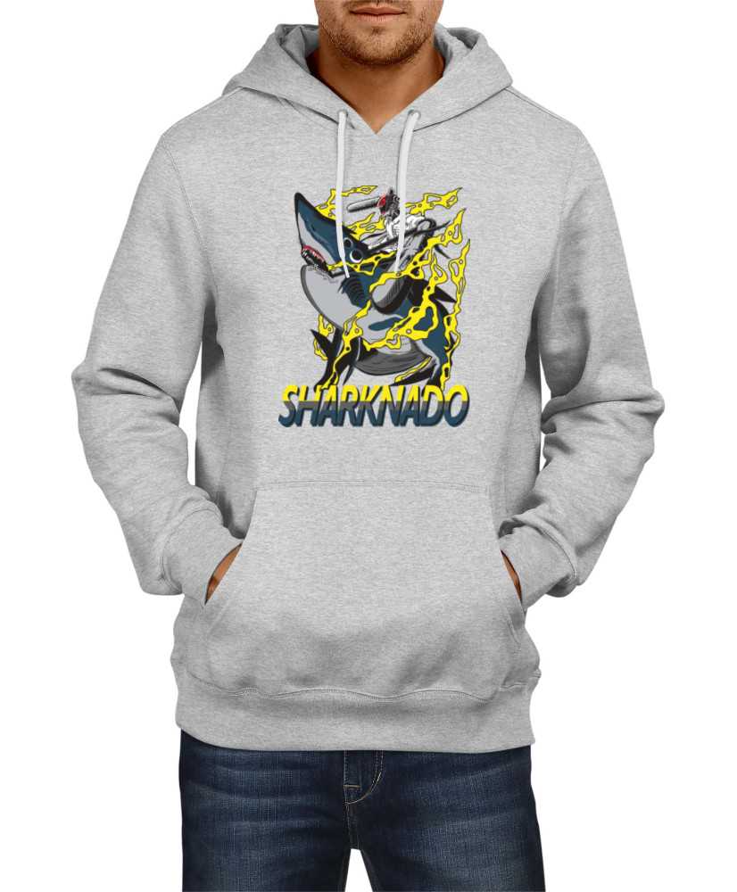Мъжки Суитчър Manga Japan Anime Comics Animation Chainsaw Man Sharknado Мъжки Суитчър Manga Japan Anime Comics Animation Chainsaw Man Sharknado