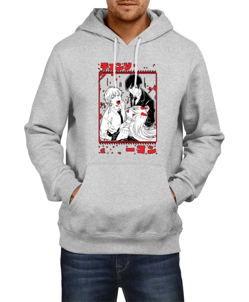 Мъжки Суитчър Manga Japan Anime Comics Animation Chainsaw Man The Gang Мъжки Суитчър Manga Japan Anime Comics Animation Chainsaw Man The Gang