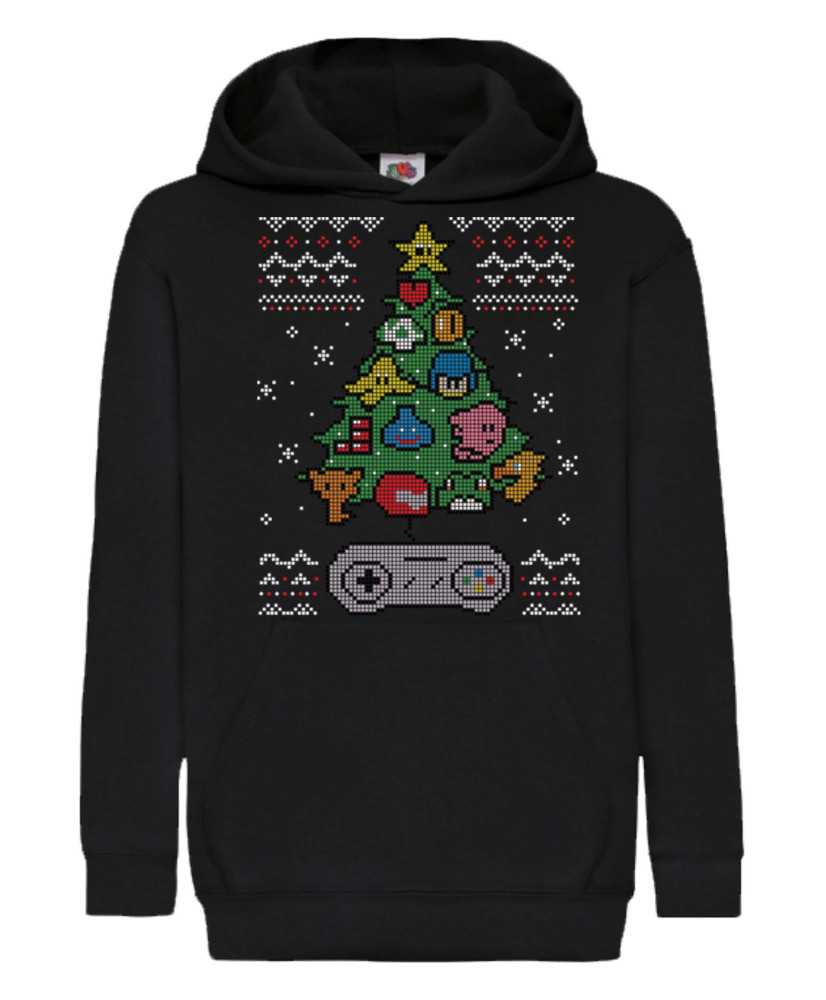 Детски Коледен Суитчър Nintendo Christmas Tree