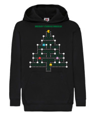 Детски Коледен Суитчър Pacman Christmas Tree