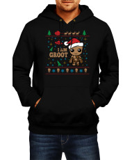 Мъжки Коледен Суитчър Guardians Of The Galaxy Groot Christmas 02