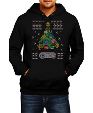 Мъжки Коледен Суитчър Nintendo Christmas Tree