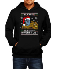 Мъжки Коледен Суитчър Thanos Santa 01