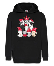 Детски Коледен Суитшърт Cat Xmas Tree 01